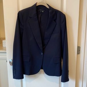 Theory navy blazer size 6